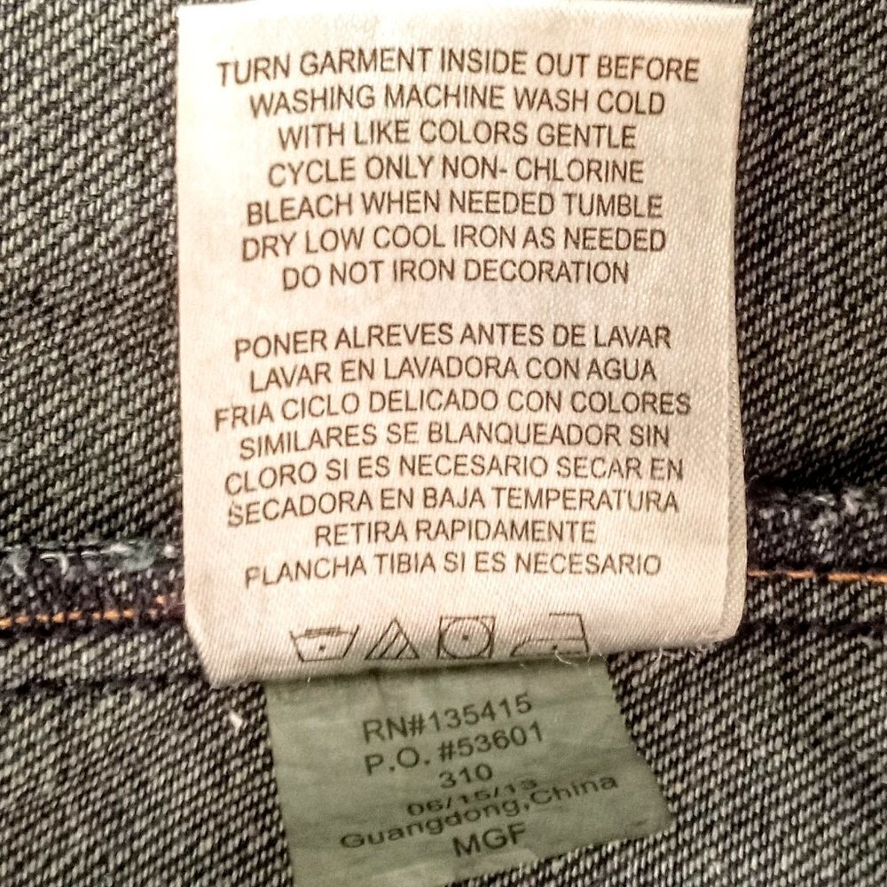 Coogi Australia Embroidered Blue Denim Jean Jacket - Picture 10 of 10